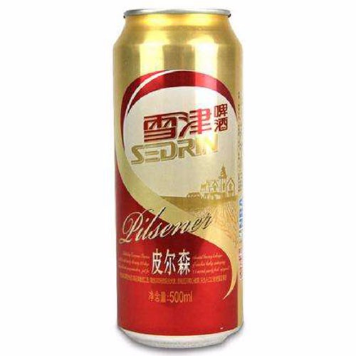 雪津皮尔森听装500ml