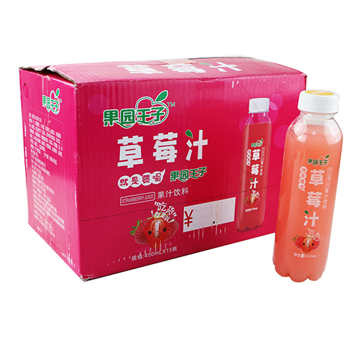 果园王子草莓汁饮料450ml